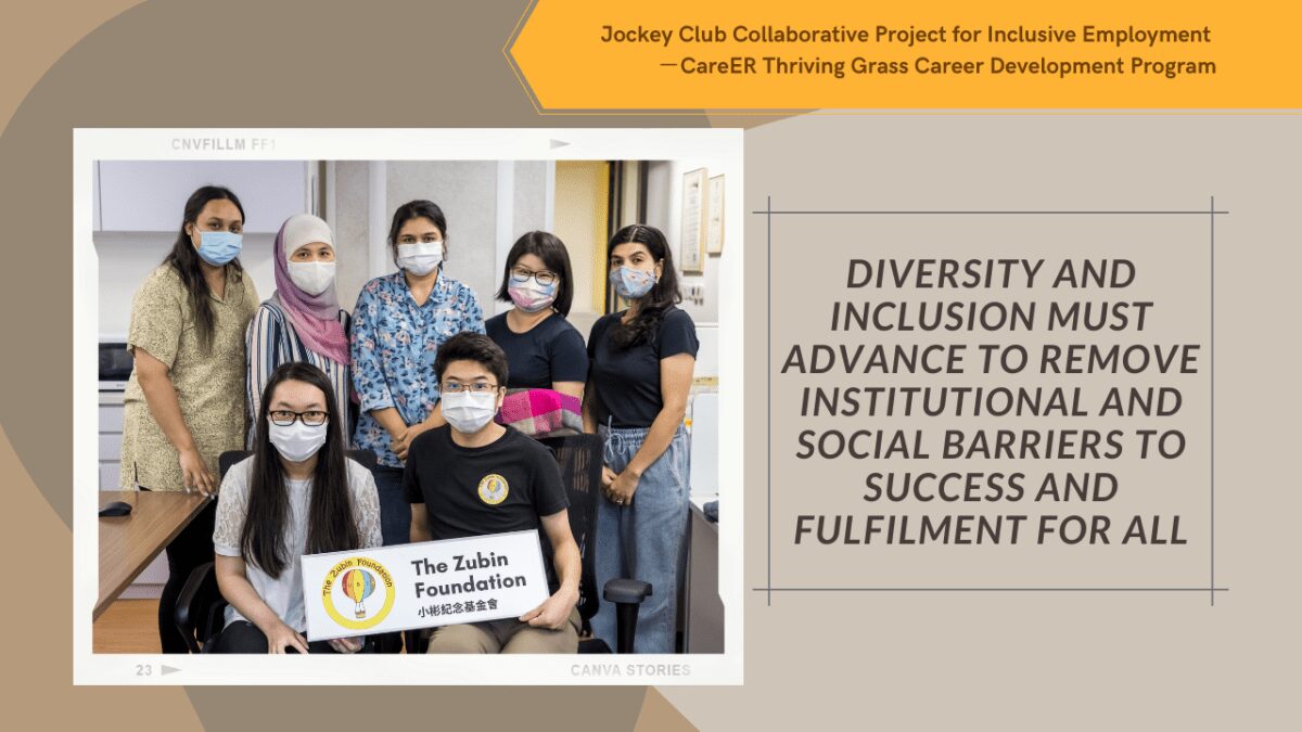Zubin Foundation: Diversity and inclusion must advance to remove institutional and social barriers to success and fulfilment for all