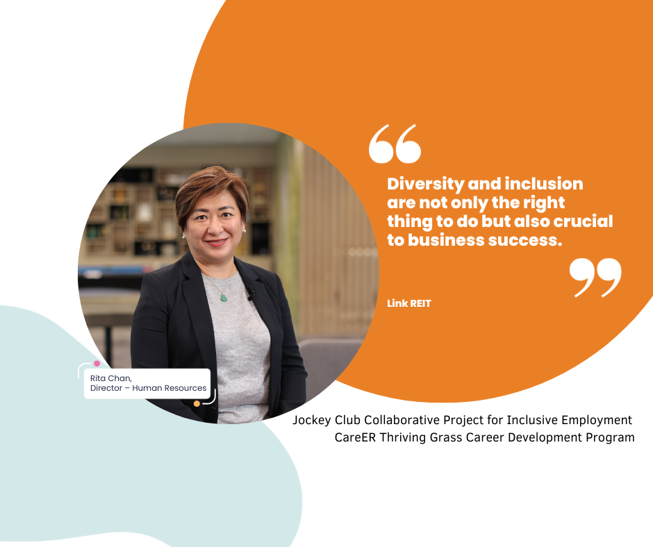 Link REIT: Diversity and inclusion are not only the right thing to do but also crucial to business success.